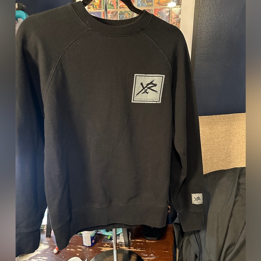 Young and reckless crewneck sweatshirt